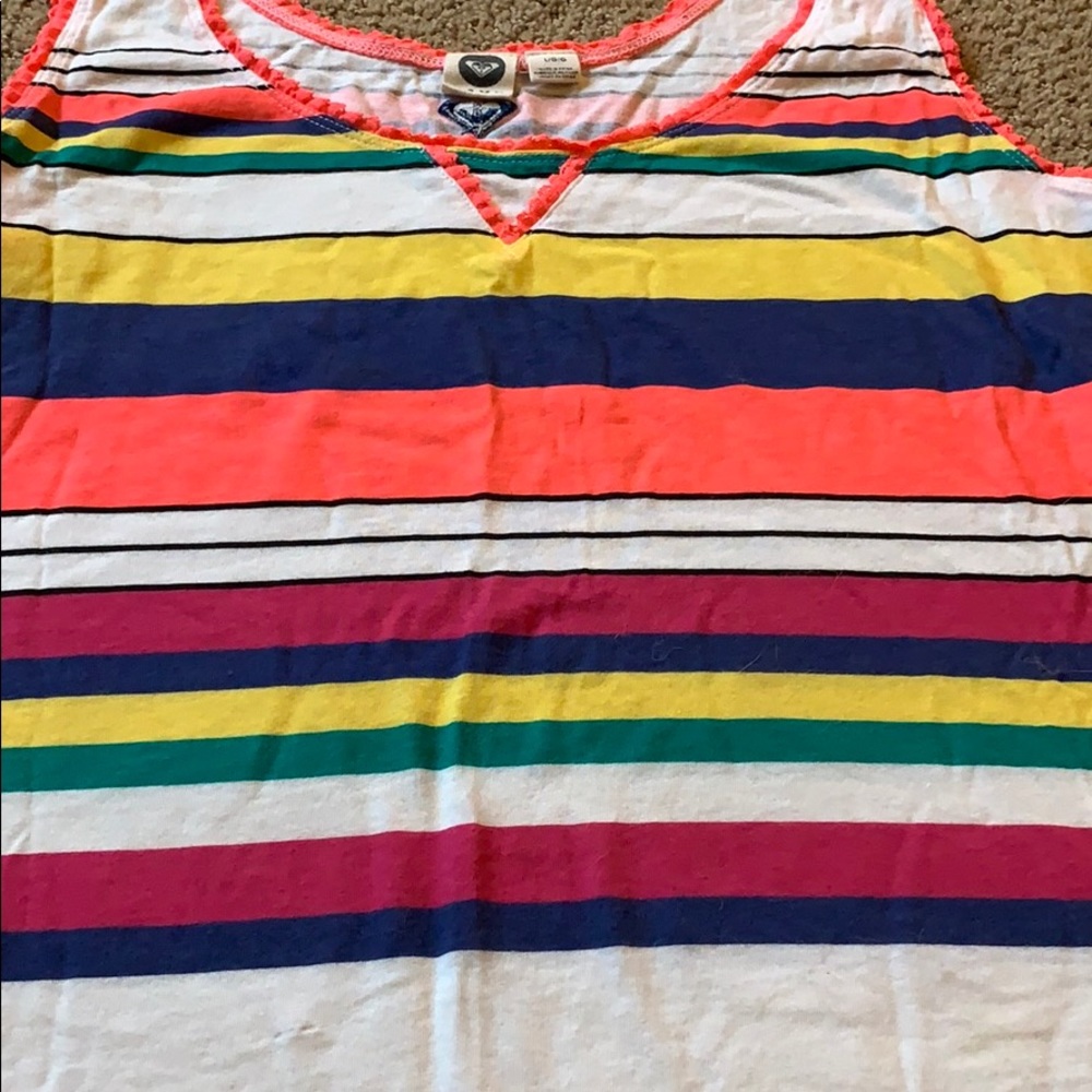 Roxy stripped summer tank top - Picture 4 of 4